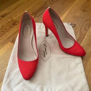 SJP by Sarah Jessica Parker Red Lady Pump